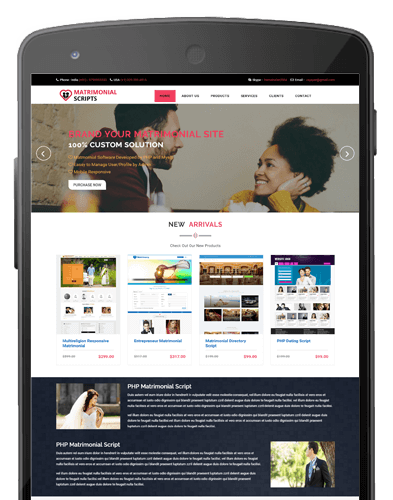 Custom Matrimonial Script,Open Source Matrimonial Software, Matrimony Script Customization,