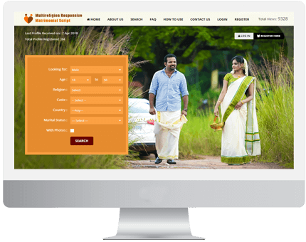 Multireligion Responsive Matrimonial Script, Readymade Matchmaking Website Script, Open Source PHP Matrimonial Script,