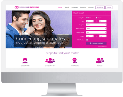 Responsive Matrimonial script, Readymade Matchmaking Website Script, Open Source PHP Matrimonial Script,