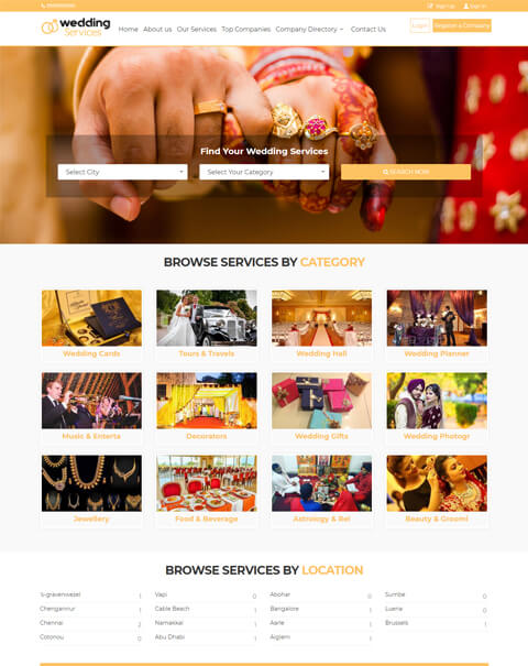 Open Source Matrimonial script - Matrimonial Readymade Software - Wedding Directory Script